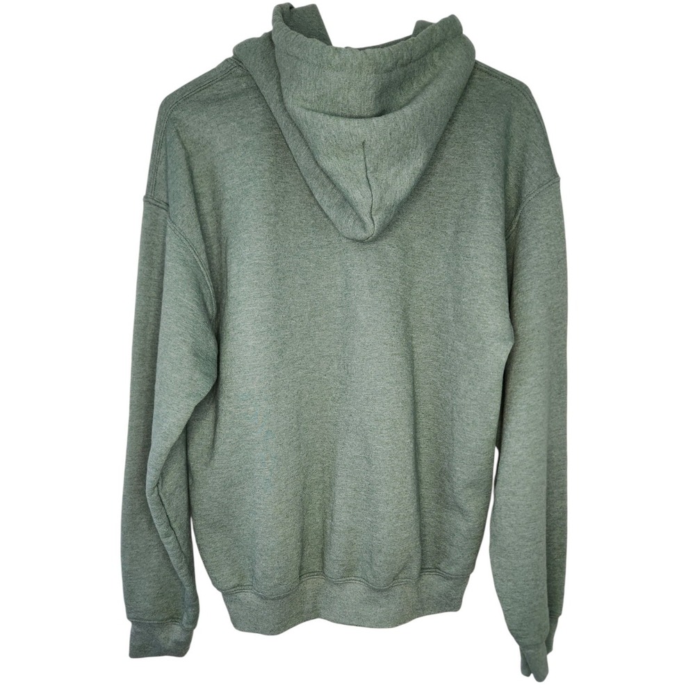 Houston Texas Fleece Hoodie Sweatshirt In Green, Medium. Gildion Activewear
